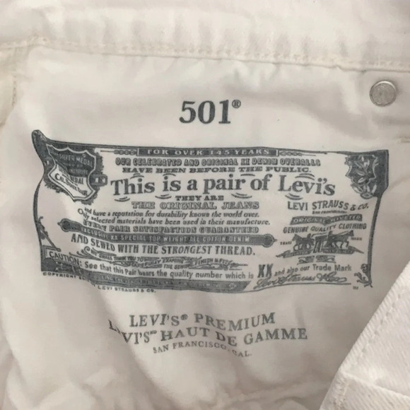 LEVI’S 501  Denim Shorts - Picture 6 of 8